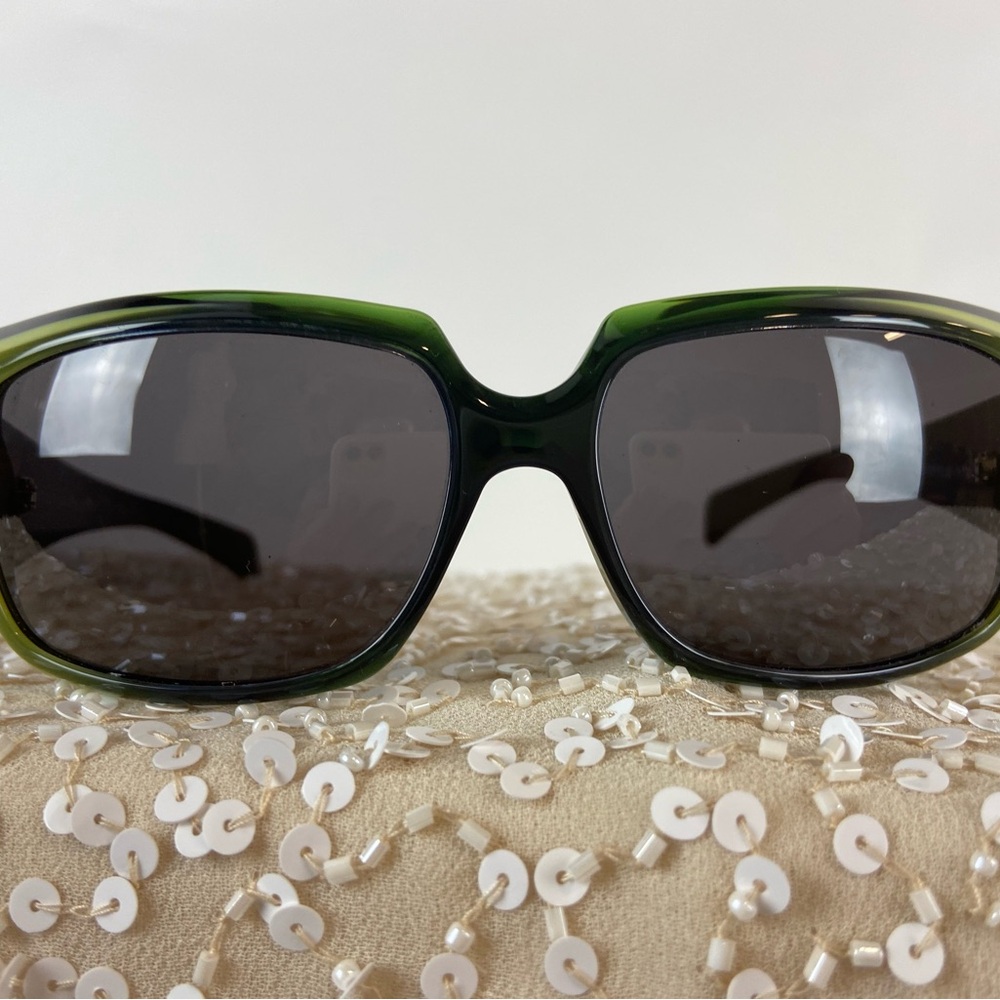 Stella McCartney Black & Green Sunglasses